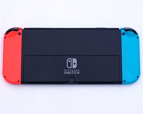 Nintendo Switch OLED - Neon Blue og Neon Red - Konsol - SNR XTJ10943628308 (B Grade) (Genbrug)